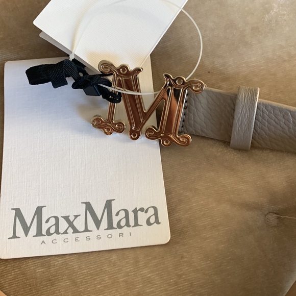 MaxMara Monogram Buckle Leather Belt - Picture 9 of 12